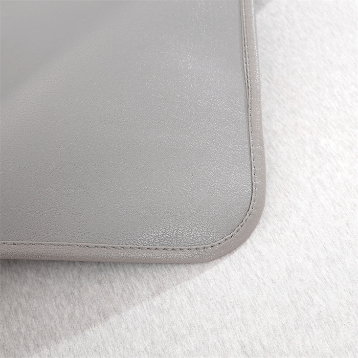 91家纺网 家纺一手货源 找家纺 栩裕纺织 2026新款仿牛皮凉席软席 浅灰色