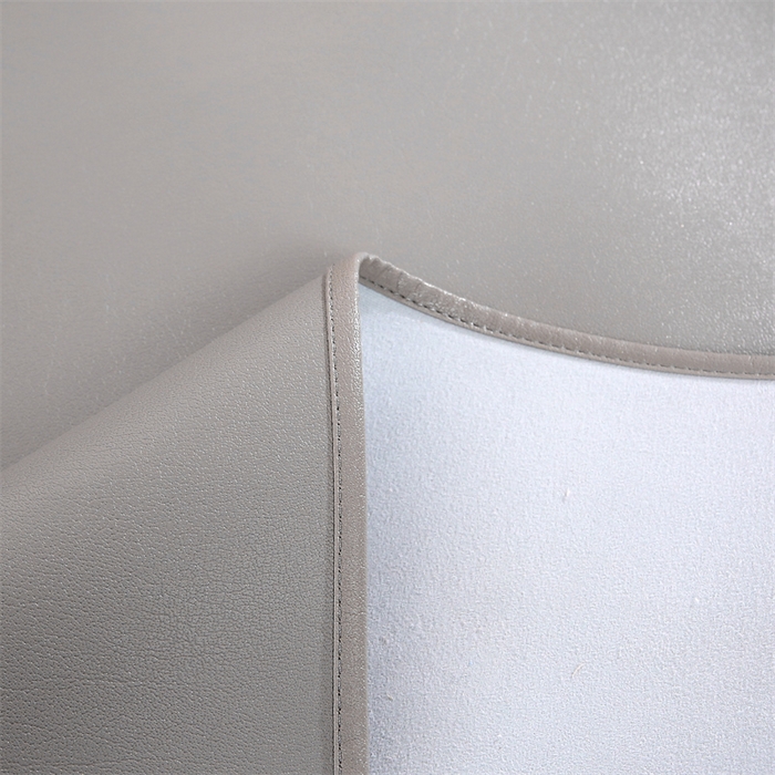 91家纺网 家纺一手货源 找家纺 栩裕纺织 2026新款仿牛皮凉席软席 浅灰色