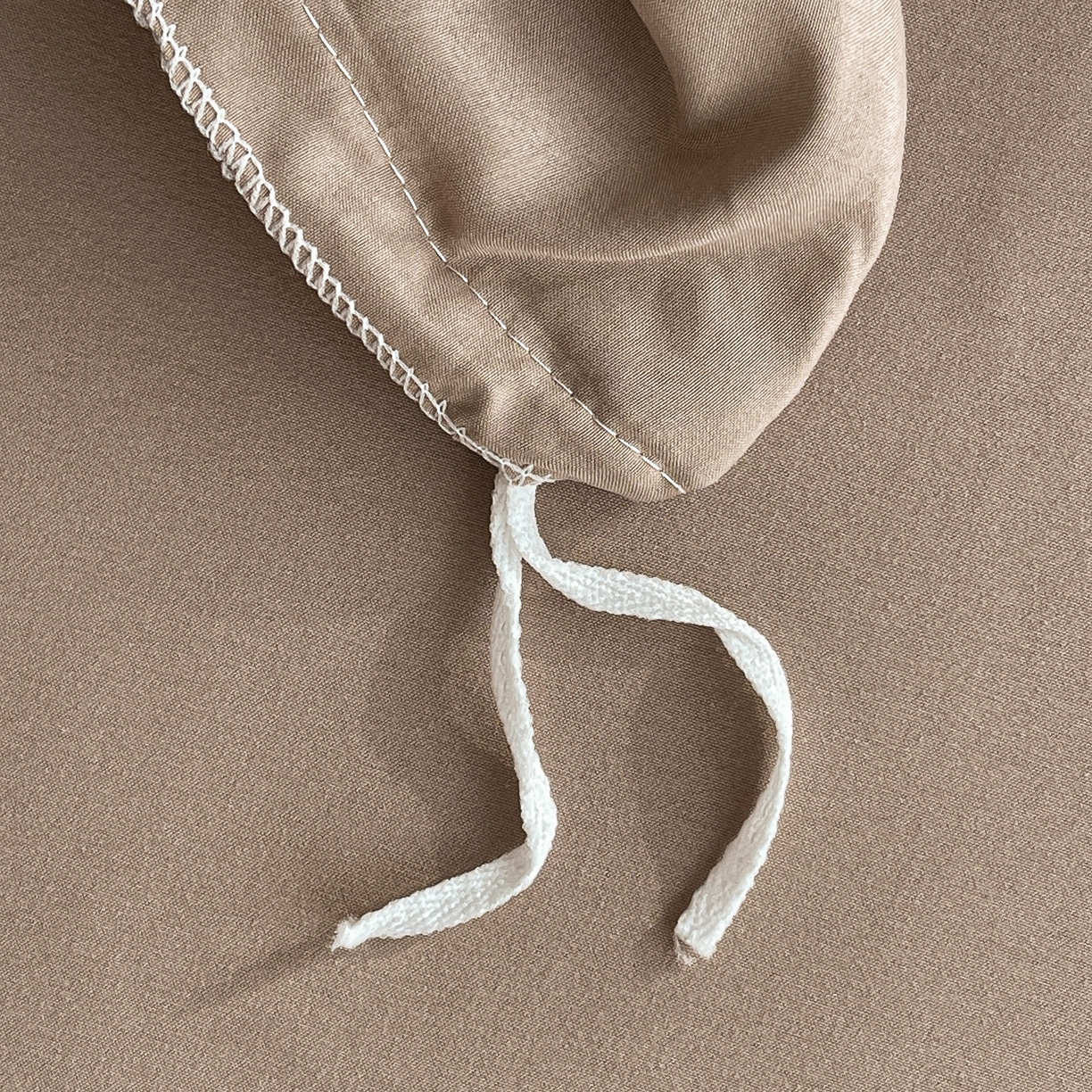 91家纺网 家纺一手货源 找家纺 赫然 2026新款水洗双层纱单品被套 焦糖咖