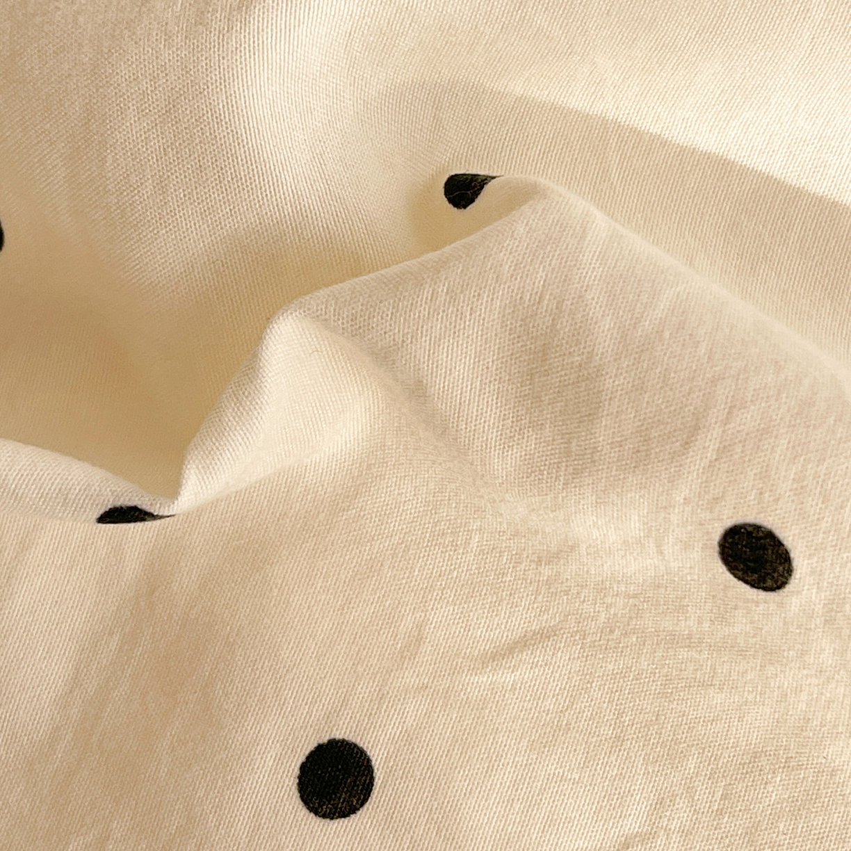 91家纺网 家纺一手货源 找家纺 赫然 2026新款A类针织水洗双层纱单枕套 波点粉