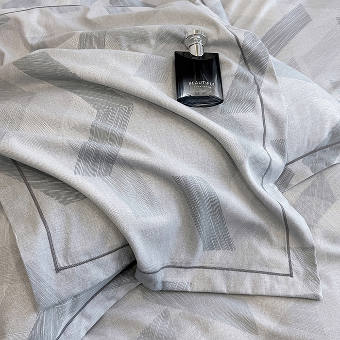 91家纺网 家纺一手货源 找家纺 遇安家纺 2026新款全棉活性印花四件套 格调人生