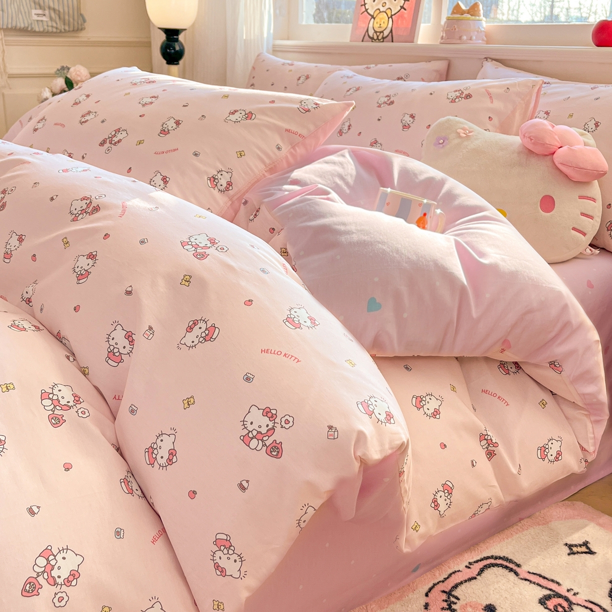 91家纺网 家纺一手货源 找家纺 （总）博雅 2025新款吉伊卡哇正版授权高克重牛奶绒羊羔绒毛毯-开心吉伊卡哇