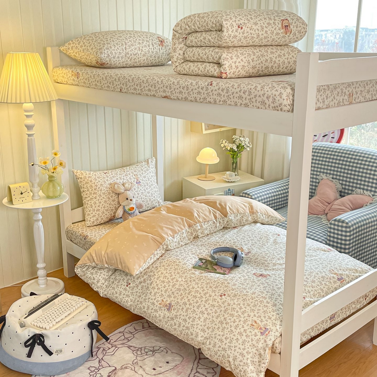 91家纺网 家纺一手货源 找家纺 （总）寻米 2026新款春夏13070印花三件套单品系列-三件套