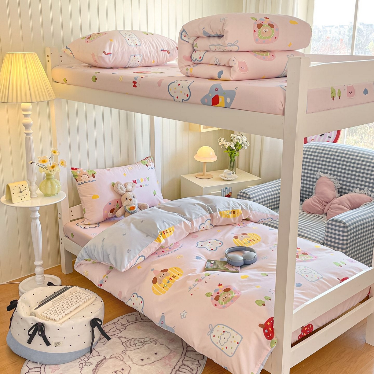 91家纺网 家纺一手货源 找家纺 （总）寻米 2026新款春夏13070印花三件套单品系列-三件套