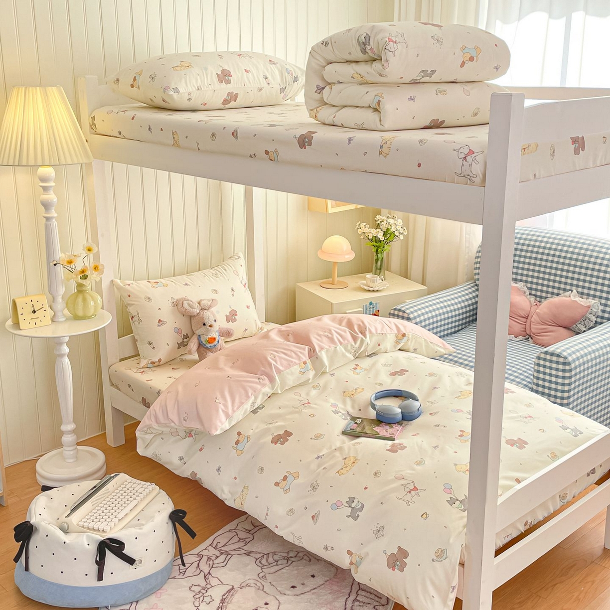 91家纺网 家纺一手货源 找家纺 （总）寻米 2026新款春夏13070印花三件套单品系列-三件套