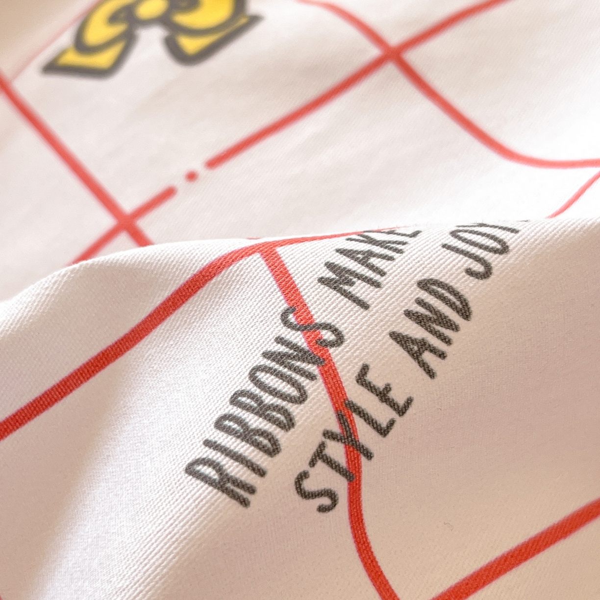 91家纺网 家纺一手货源 找家纺 博雅 2026新款三丽鸥全棉纯棉小版印花四件套 甜粉格纹kt