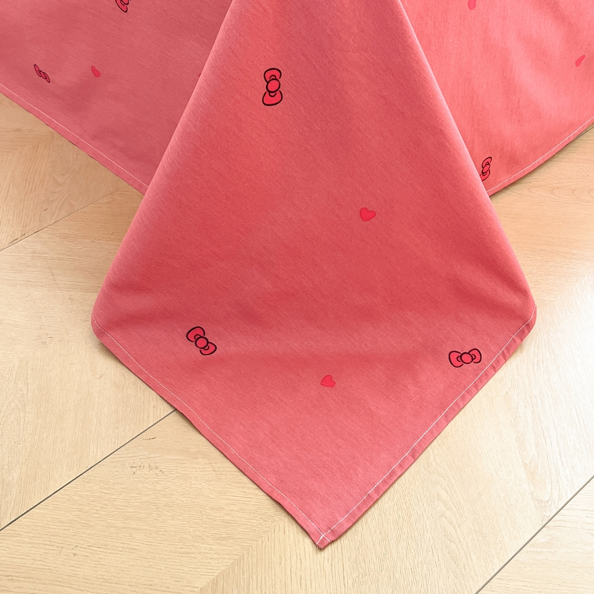 91家纺网 家纺一手货源 找家纺 博雅 2026新款三丽鸥全棉纯棉小版印花四件套 星心kt