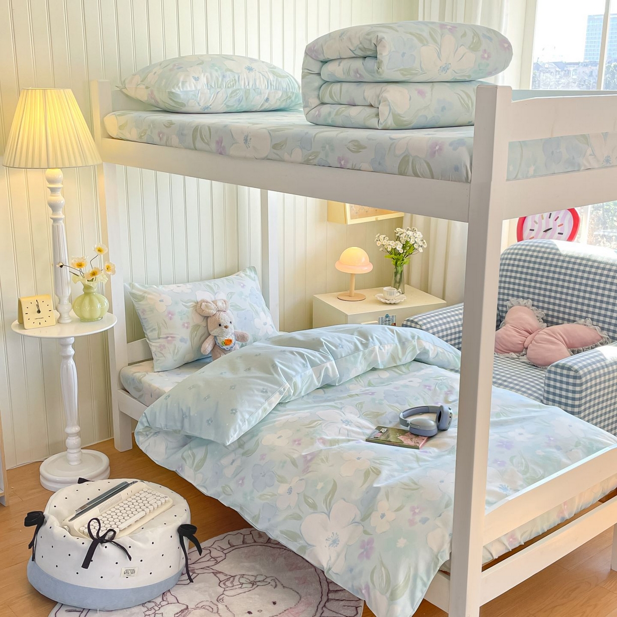 91家纺网 家纺一手货源 找家纺 （总）寻米 2026新款春夏13070印花三件套单品系列-三件套