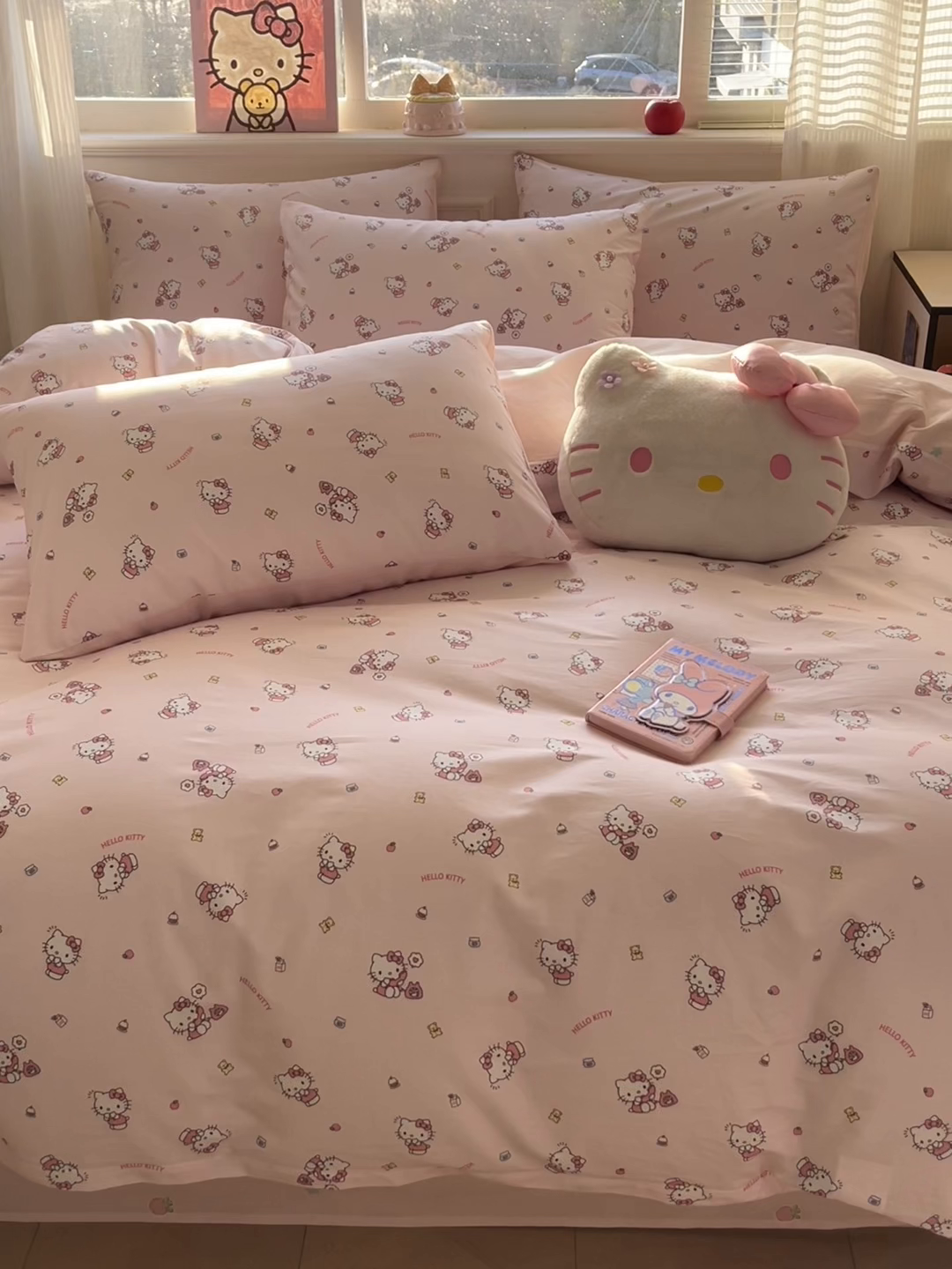 91家纺网 家纺一手货源 找家纺 （总）博雅 2026新款三丽鸥全棉纯棉小版印花四件套