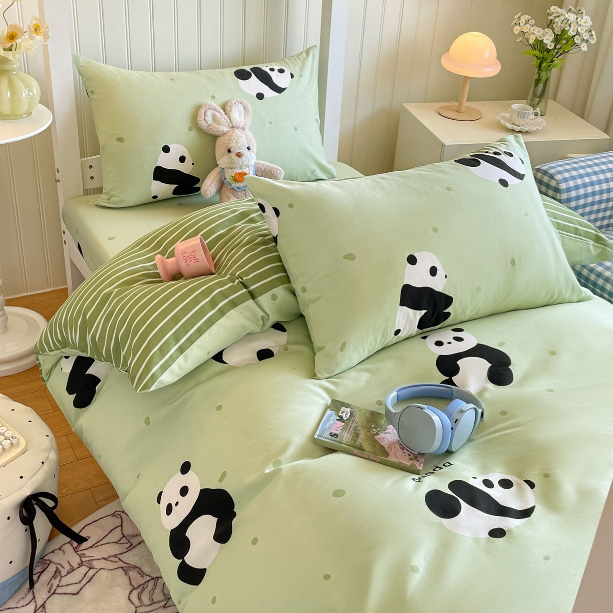 91家纺网 家纺一手货源 找家纺 （总）寻米 2026新款春夏13070印花三件套单品系列-单被套