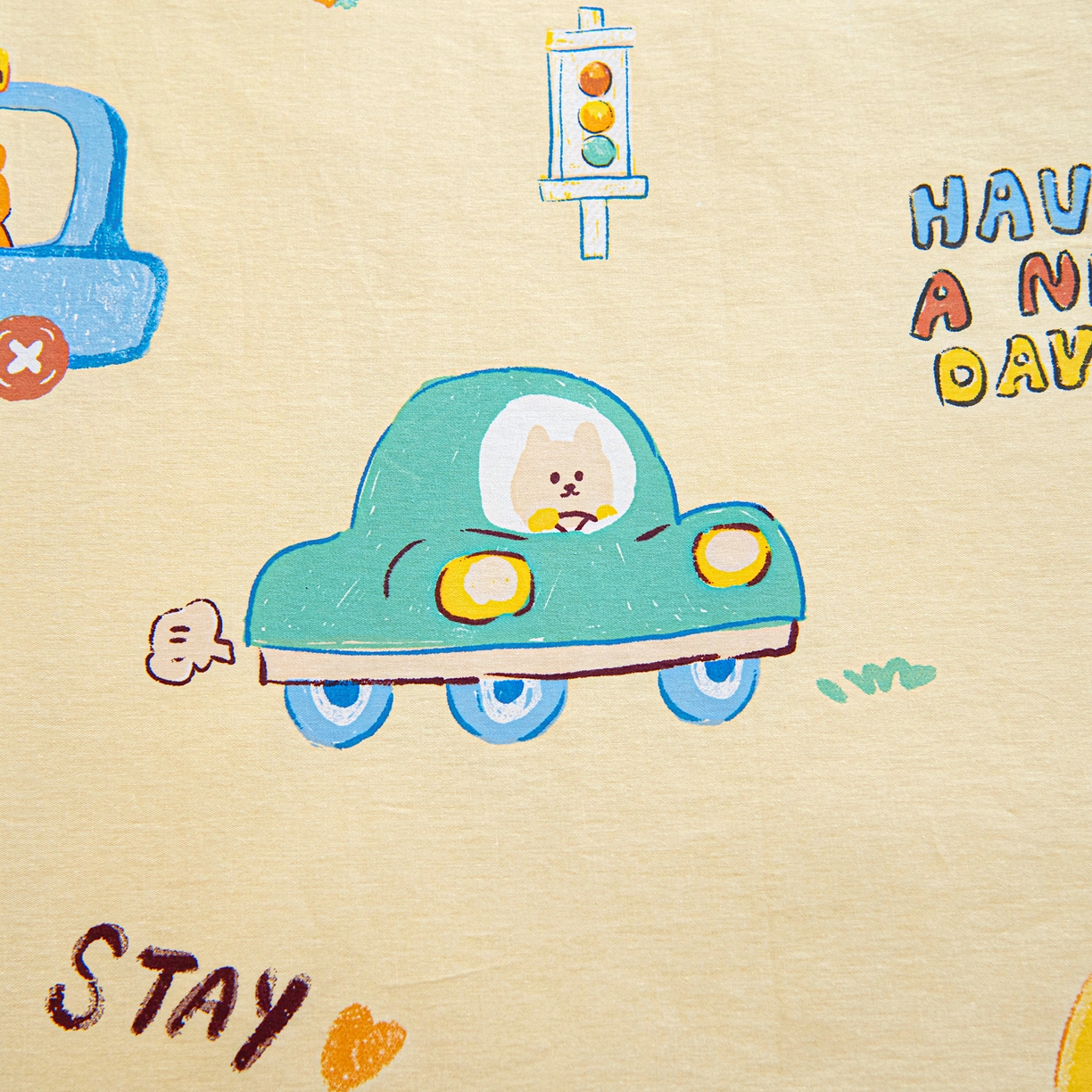 91家纺网 家纺一手货源 找家纺 乐秀家纺 2026新款全棉幼儿园被子三件套卡通纯棉被套被芯六件套 太空卫士