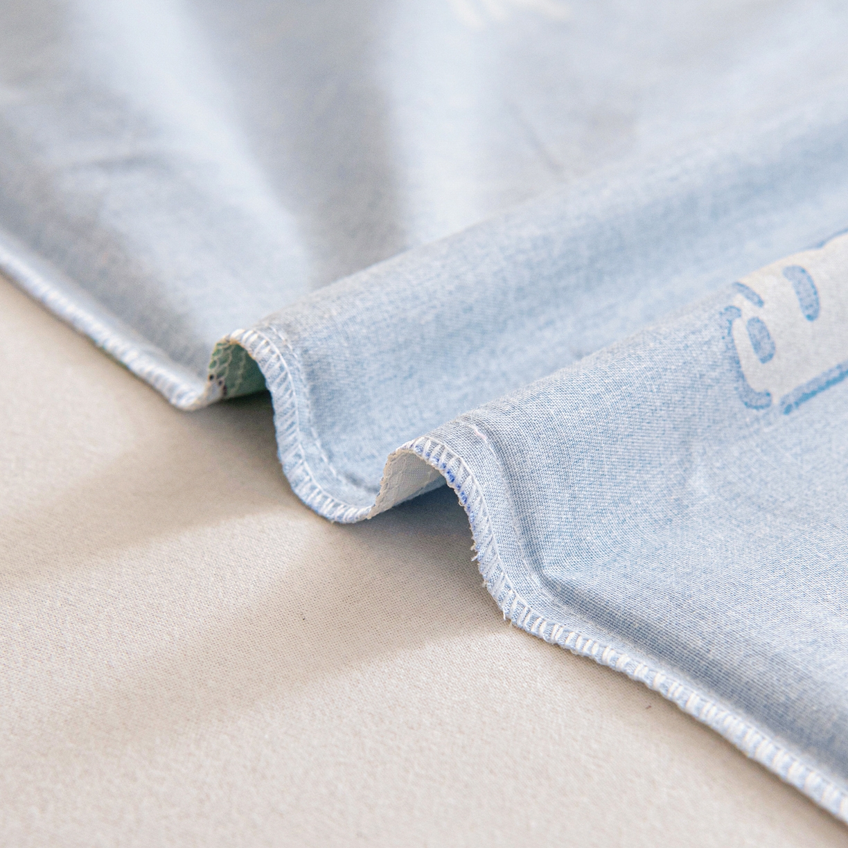 91家纺网 家纺一手货源 找家纺 乐秀家纺 2026新款全棉幼儿园被子三件套卡通纯棉被套被芯六件套 晚安宝贝