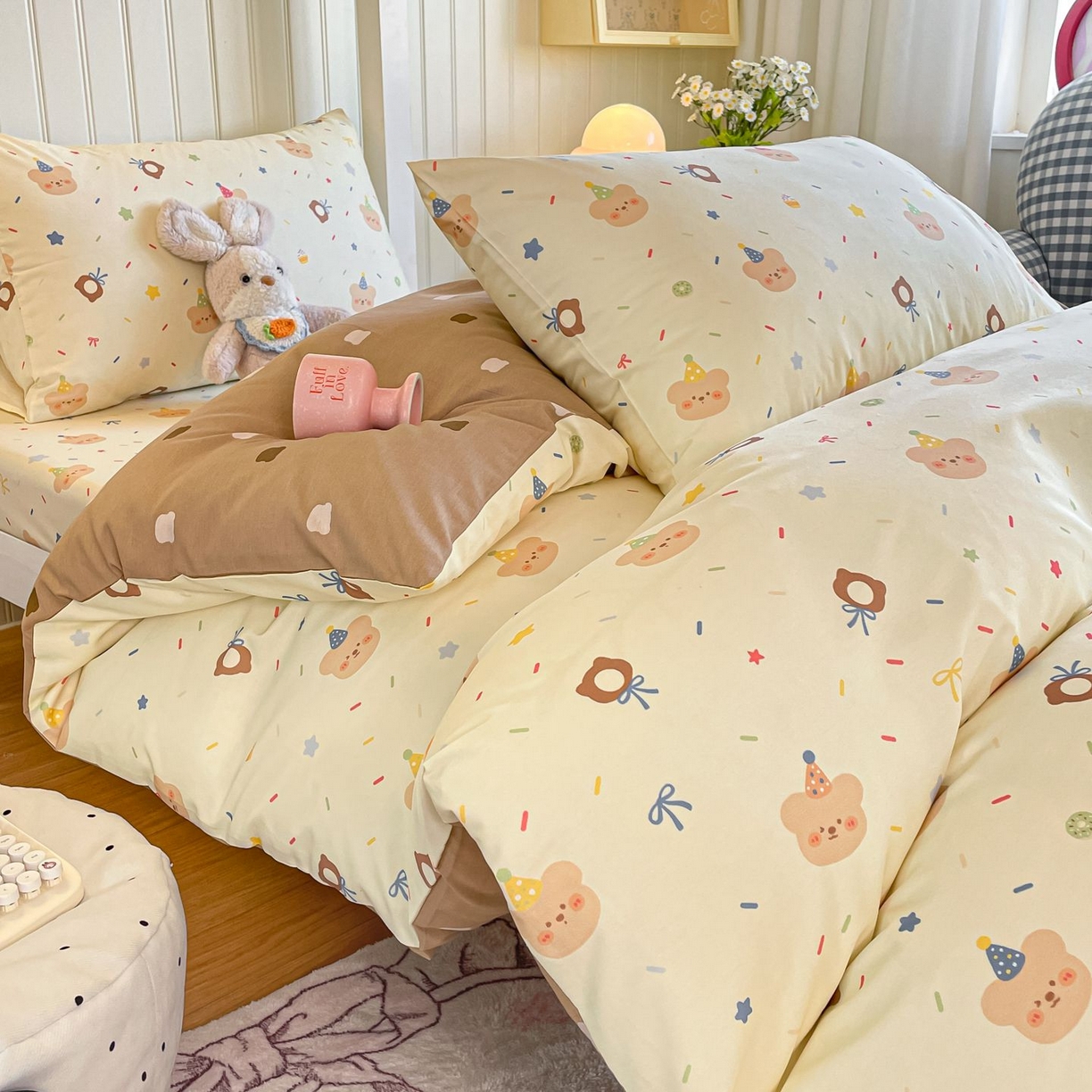 91家纺网 家纺一手货源 找家纺 （总）寻米 2026新款春夏13070印花三件套单品系列-单被套