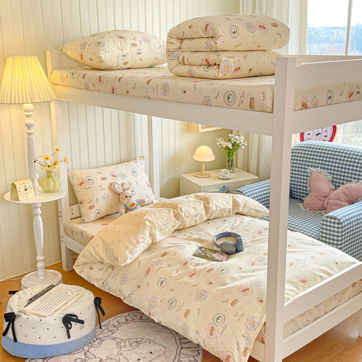 91家纺网 家纺一手货源 找家纺 （总）寻米 2026新款春夏13070印花三件套单品系列-三件套