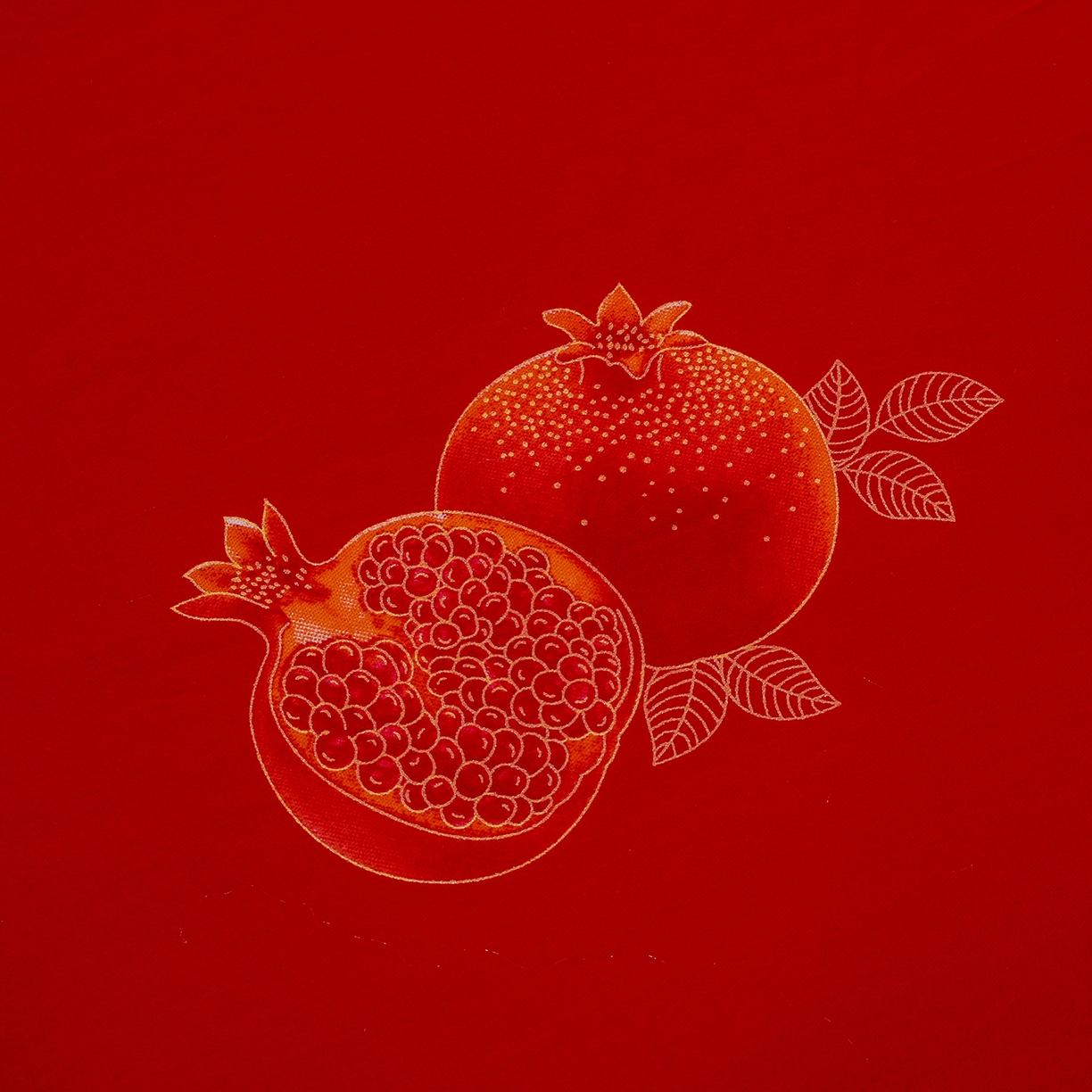 91家纺网 家纺一手货源 找家纺 浩情国际婚庆供货中心 2026新款高端婚庆经典结婚被单龙凤百子被套老粗布100%全棉纯棉大红长期供货 龙凤爱恋-大红