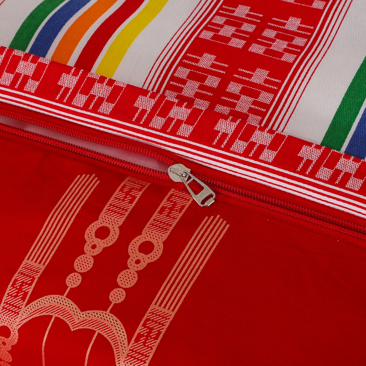 91家纺网 家纺一手货源 找家纺 （总）浩情国际婚庆供货中心 2026新款高端婚庆经典结婚被单龙凤百子被套老粗布100%全棉纯棉大红长期供货