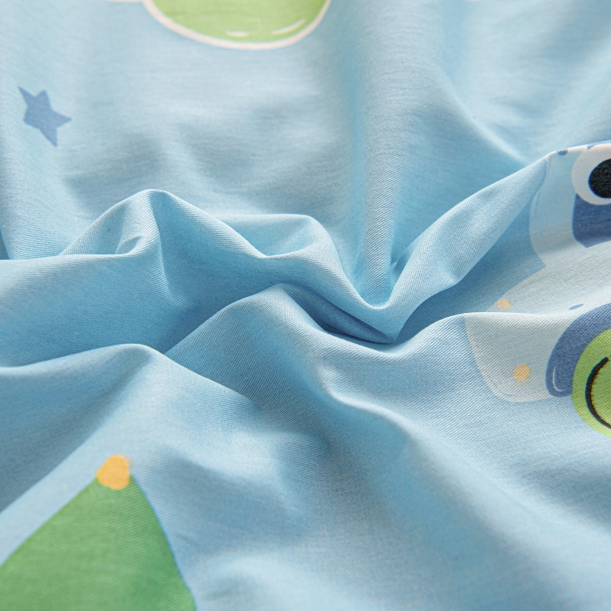 91家纺网 家纺一手货源 找家纺 （总）乐秀家纺 2026新款全棉幼儿园被子三件套卡通纯棉被套被芯六件套