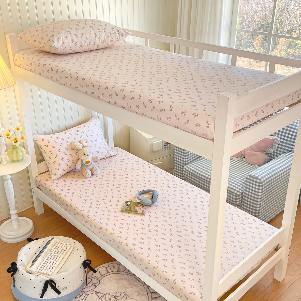 91家纺网 家纺一手货源 找家纺 寻米 2026新款春夏13070印花三件套单品系列-单被套 花漾