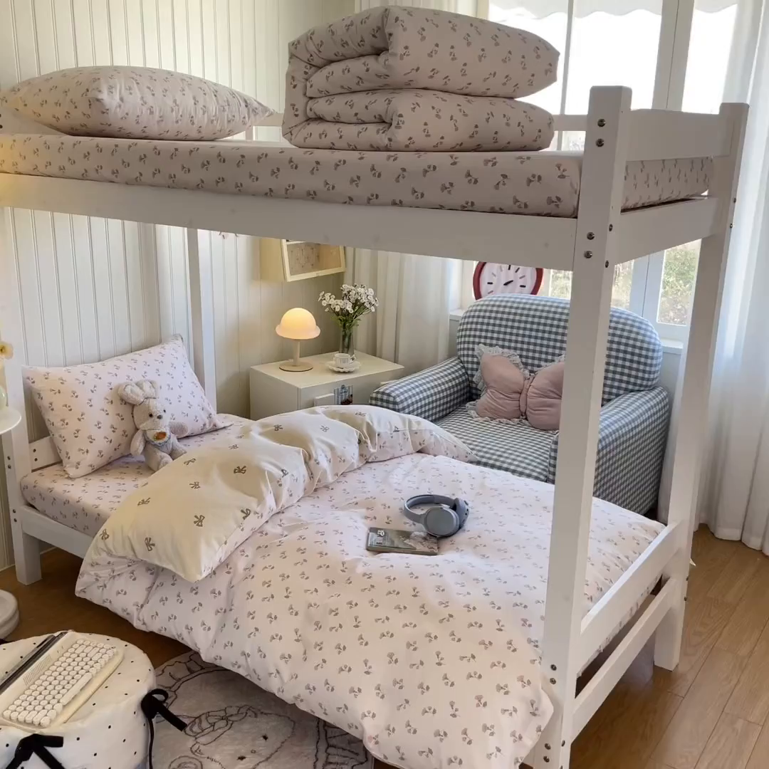 91家纺网 家纺一手货源 找家纺 寻米 2026新款春夏13070印花三件套单品系列-单被套 花漾