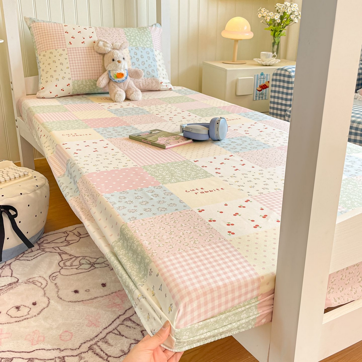 91家纺网 家纺一手货源 找家纺 寻米 2026新款春夏13070印花三件套单品系列-三件套 美式田园