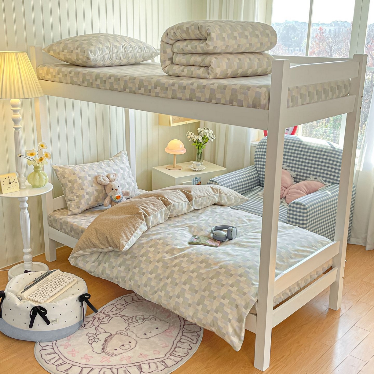 91家纺网 家纺一手货源 找家纺 寻米 2026新款春夏13070印花三件套单品系列-三件套 唐顿庄园