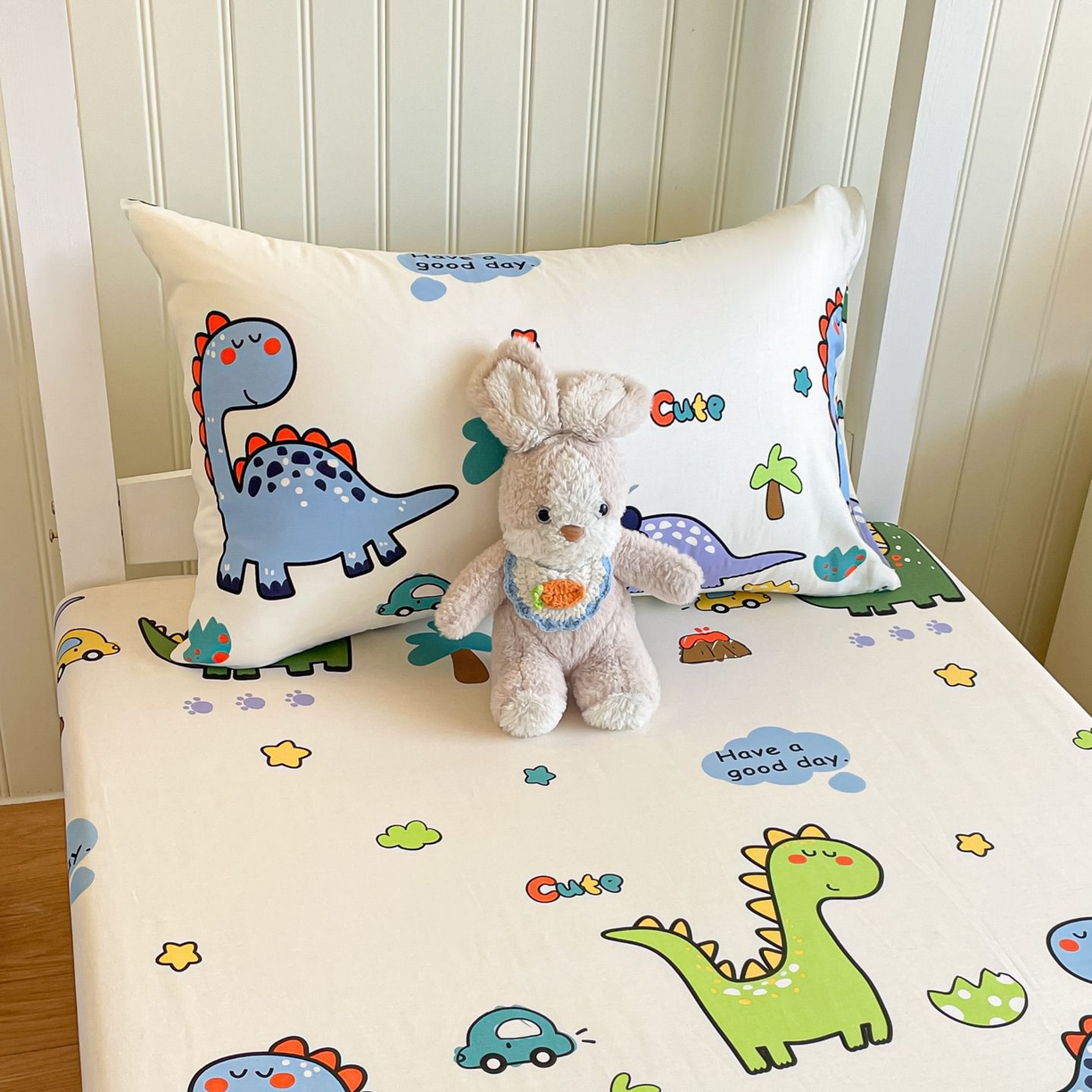 91家纺网 家纺一手货源 找家纺 （总）寻米 2026新款春夏13070印花三件套单品系列-单枕套