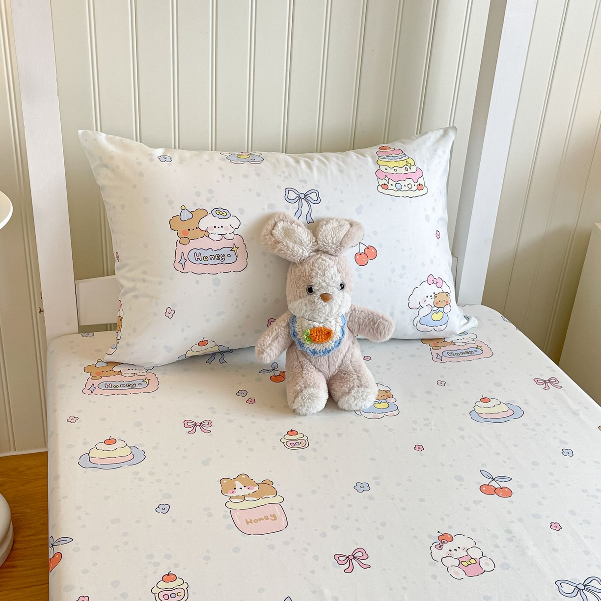 91家纺网 家纺一手货源 找家纺 （总）寻米 2026新款春夏13070印花三件套单品系列-单枕套