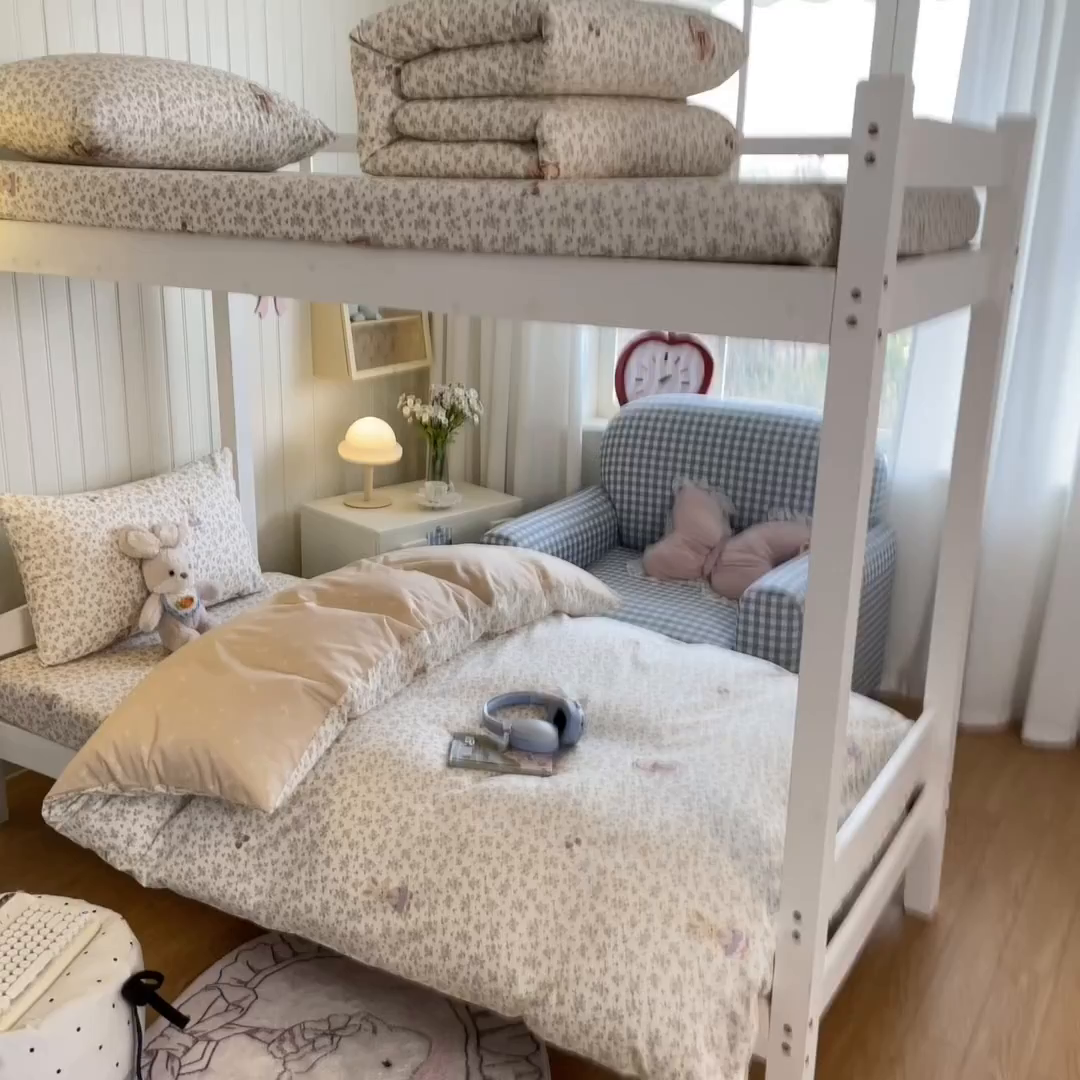 91家纺网 家纺一手货源 找家纺 寻米 2026新款春夏13070印花三件套单品系列-单枕套 班尼兔