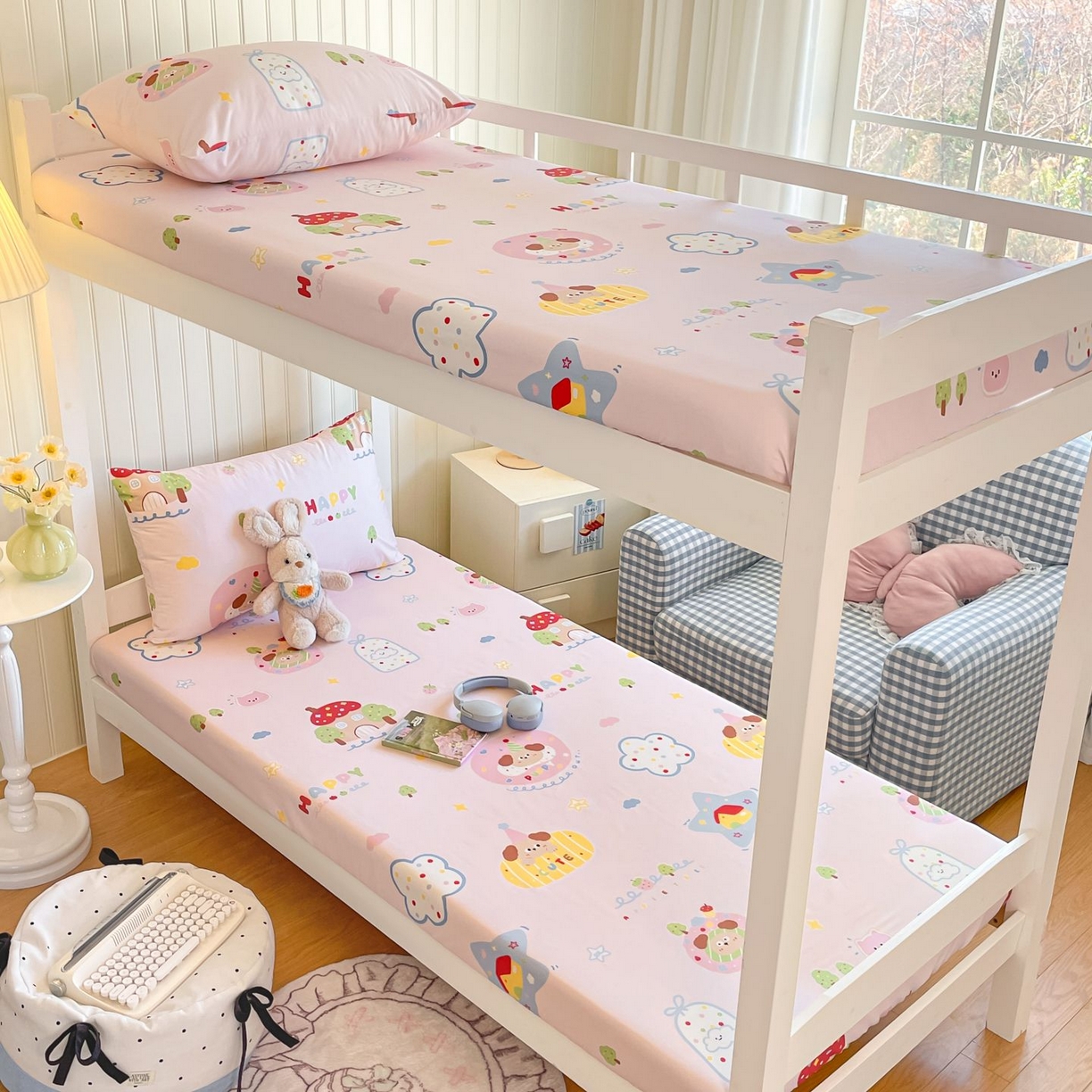 91家纺网 家纺一手货源 找家纺 （总）寻米 2026新款春夏13070印花三件套单品系列-单床单