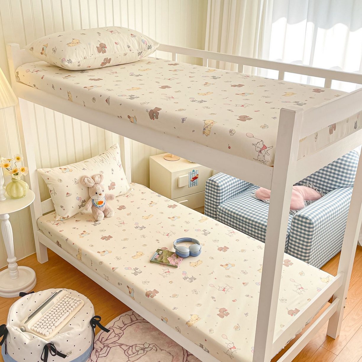 91家纺网 家纺一手货源 找家纺 （总）寻米 2026新款春夏13070印花三件套单品系列-单床单