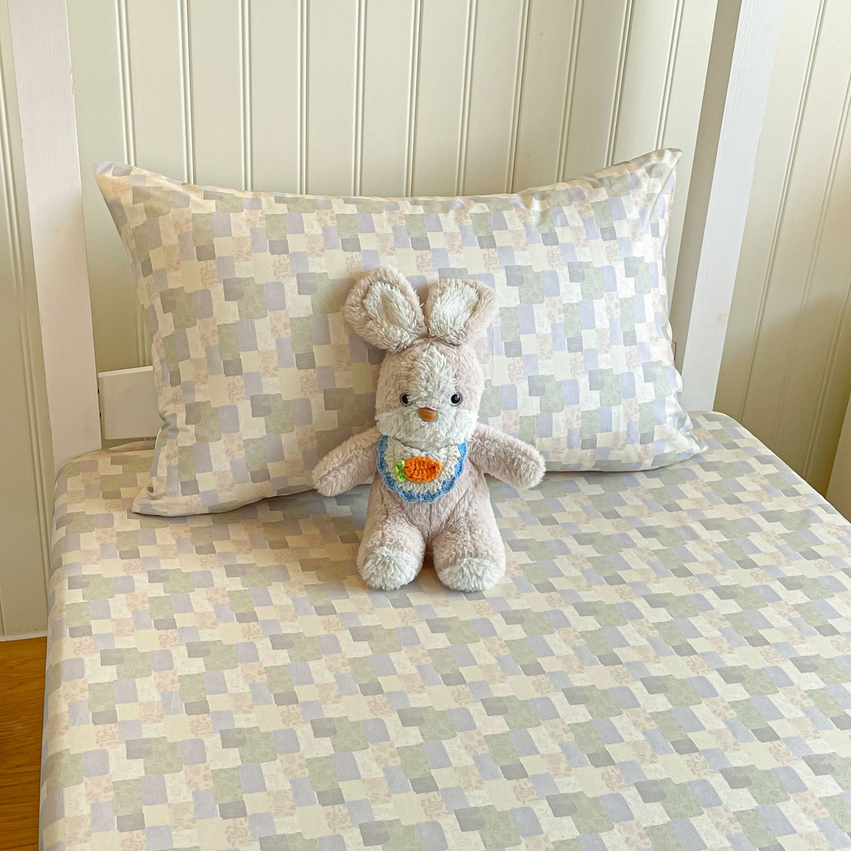 寻米 2026新款春夏13070印花三件套单品系列-单枕套 唐顿庄园