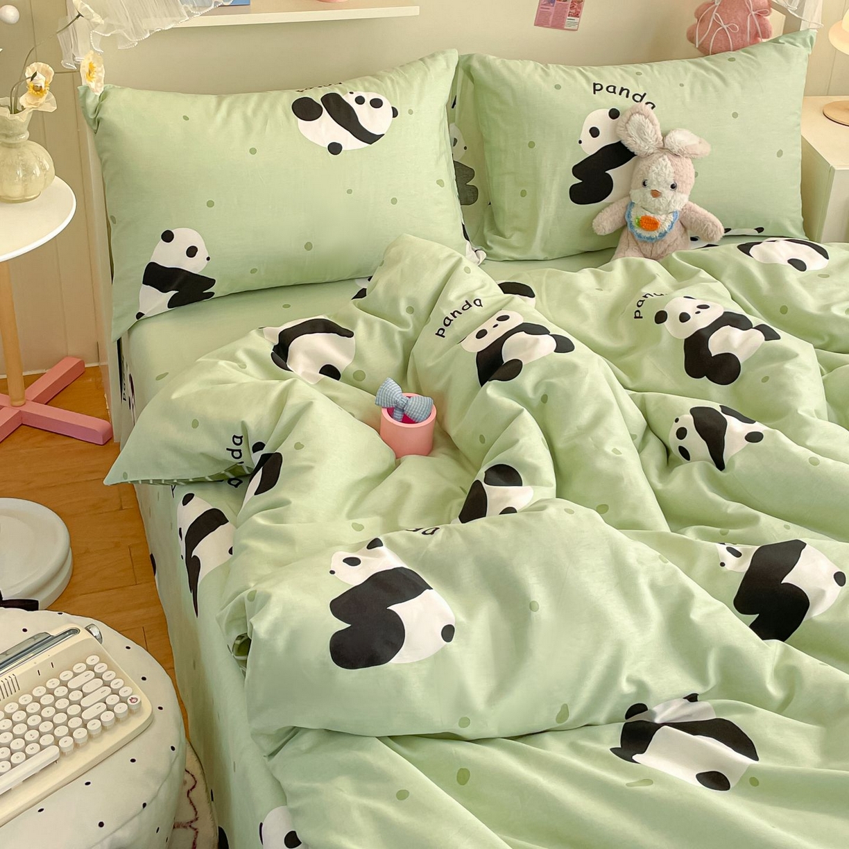 91家纺网 家纺一手货源 找家纺 （总）寻米 2026新款春夏全棉13070印花四件套单品系列-单床笠