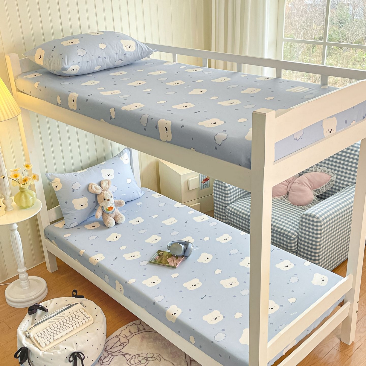 91家纺网 家纺一手货源 找家纺 （总）寻米 2026新款春夏13070印花三件套单品系列-单床单