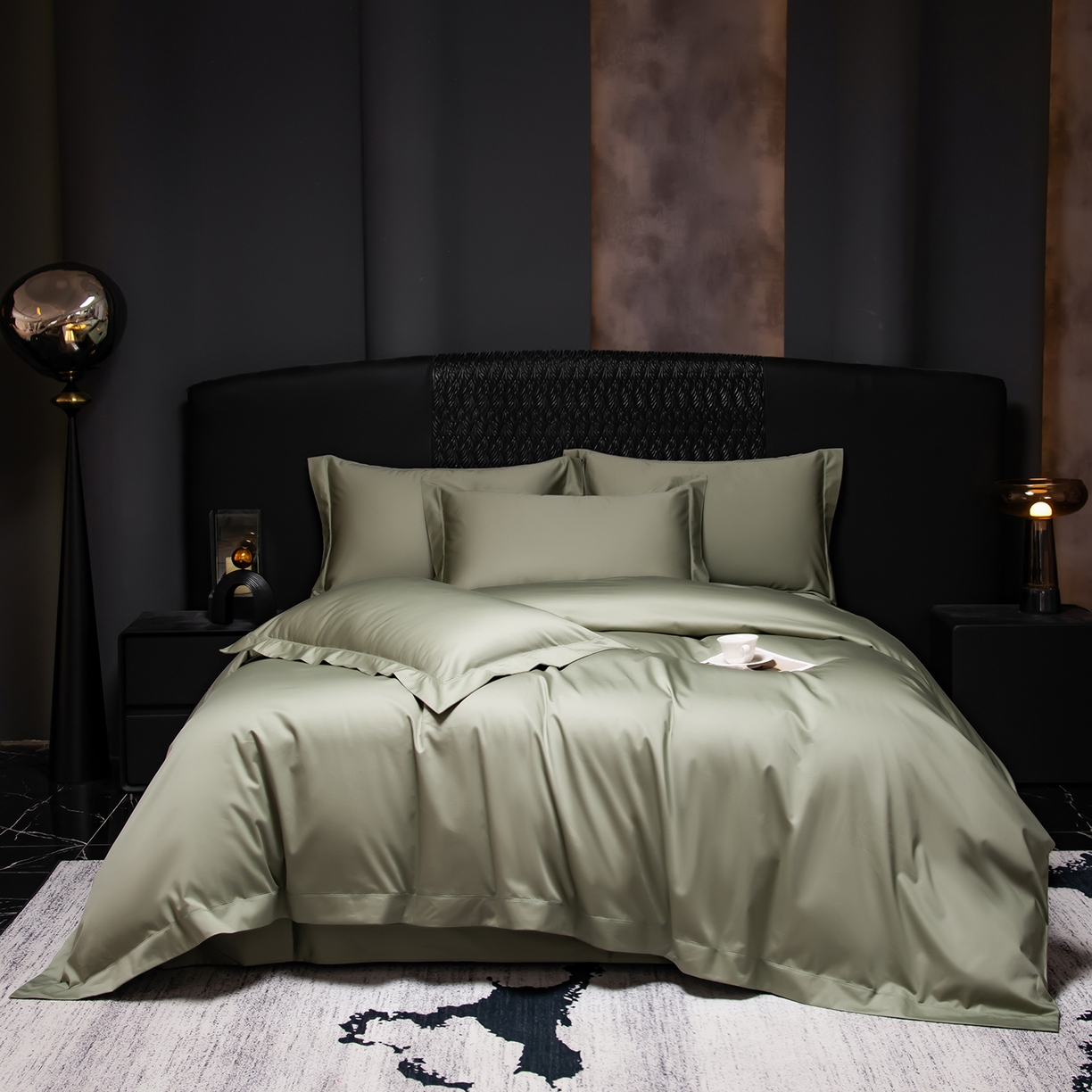 91家纺网 家纺一手货源 找家纺 （总）轩和家居 2026新款高支贡缎长绒棉镂空四件套