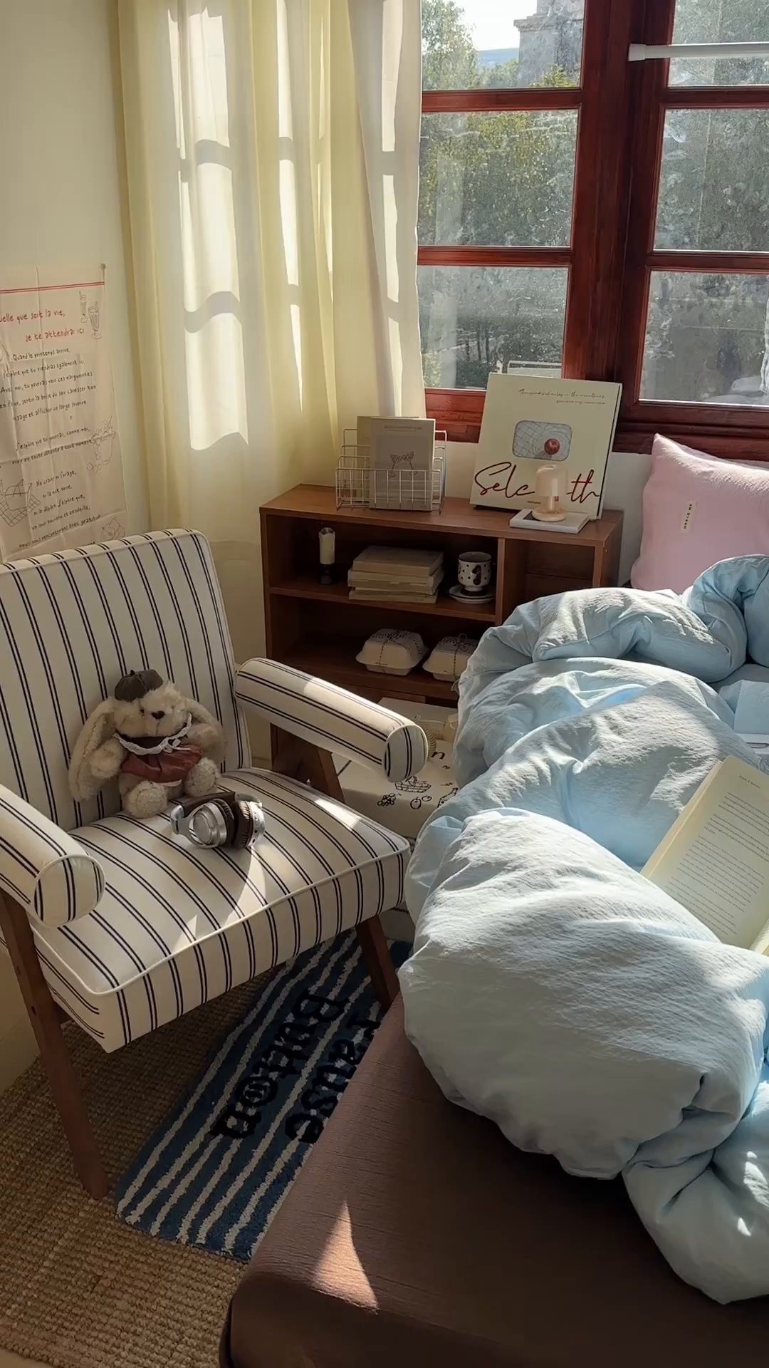 91家纺网 家纺一手货源 找家纺 阿曼达 2026新款水洗全工艺印染纯色混搭风莫兰迪色系四件套 混搭风-天蓝