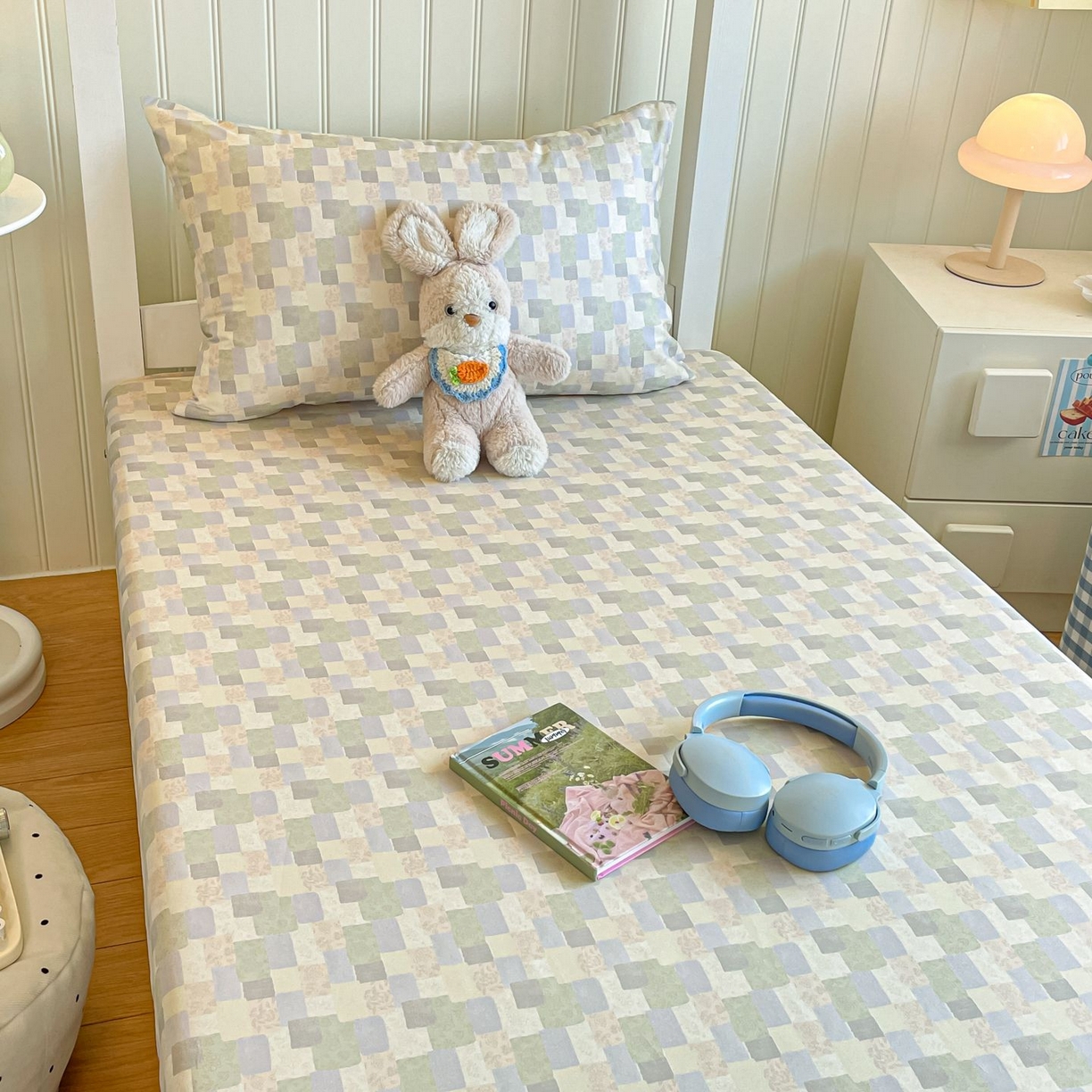 91家纺网 家纺一手货源 找家纺 寻米 2026新款春夏13070印花三件套单品系列-单床单 唐顿庄园