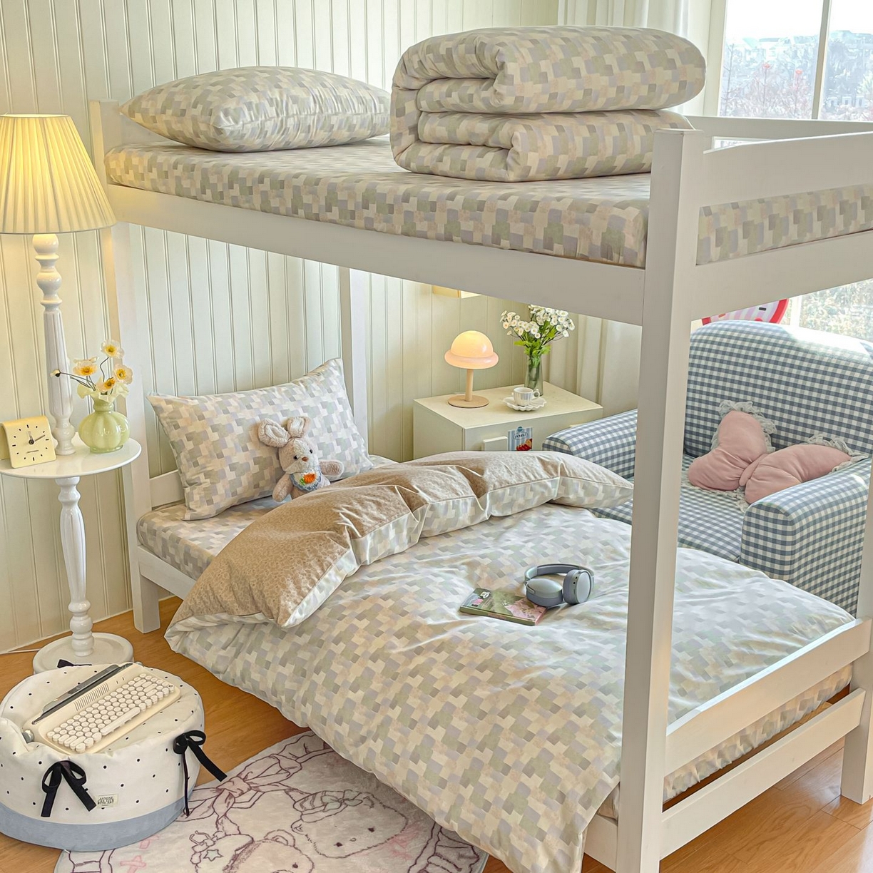 91家纺网 家纺一手货源 找家纺 寻米 2026新款春夏13070印花三件套单品系列-单床单 唐顿庄园