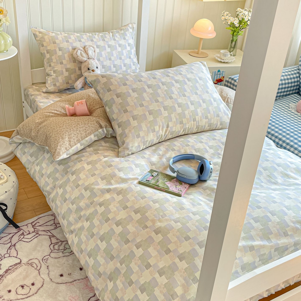 91家纺网 家纺一手货源 找家纺 寻米 2026新款春夏13070印花三件套单品系列-单床单 唐顿庄园