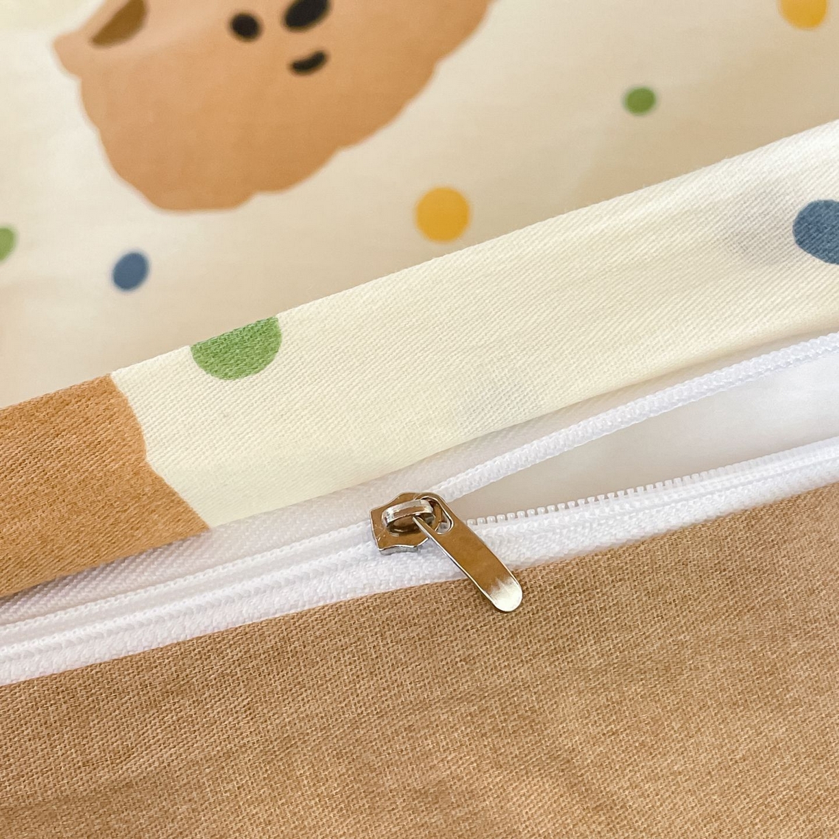 91家纺网 家纺一手货源 找家纺 寻米 2026新款春夏13070印花三件套单品系列-单床单 小熊软糖