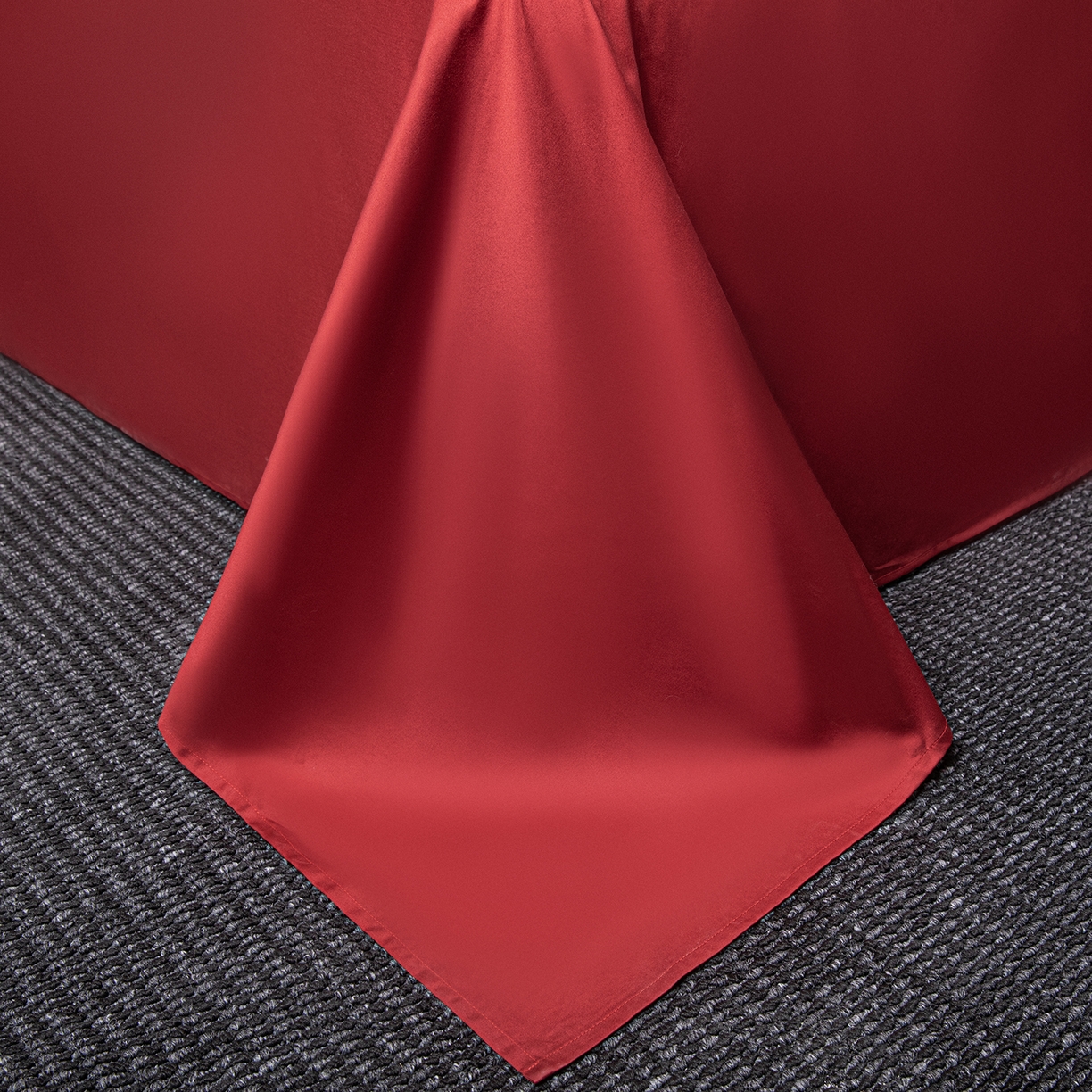 91家纺网 家纺一手货源 找家纺 （总）极简 2026新款秋冬款100S长绒棉精美提花系列四件套-场景二（标准会员-10 床笠立高28 控价小号258标准298加大328）