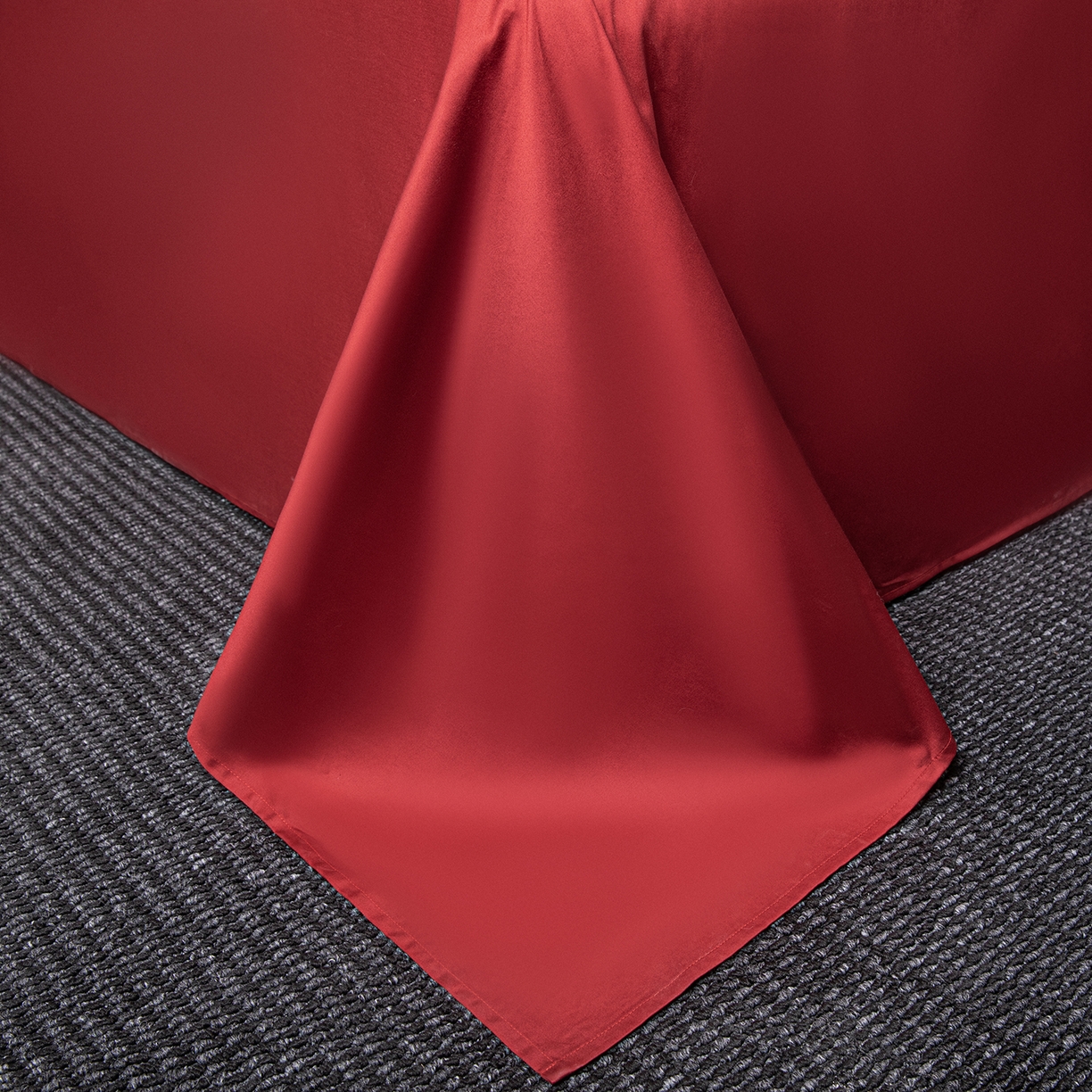 91家纺网 家纺一手货源 找家纺 极简 2026新款秋冬款100S长绒棉精美提花系列四件套-场景二（标准会员-10 床笠立高28 控价小号258标准298加大328） 玫瑰花影