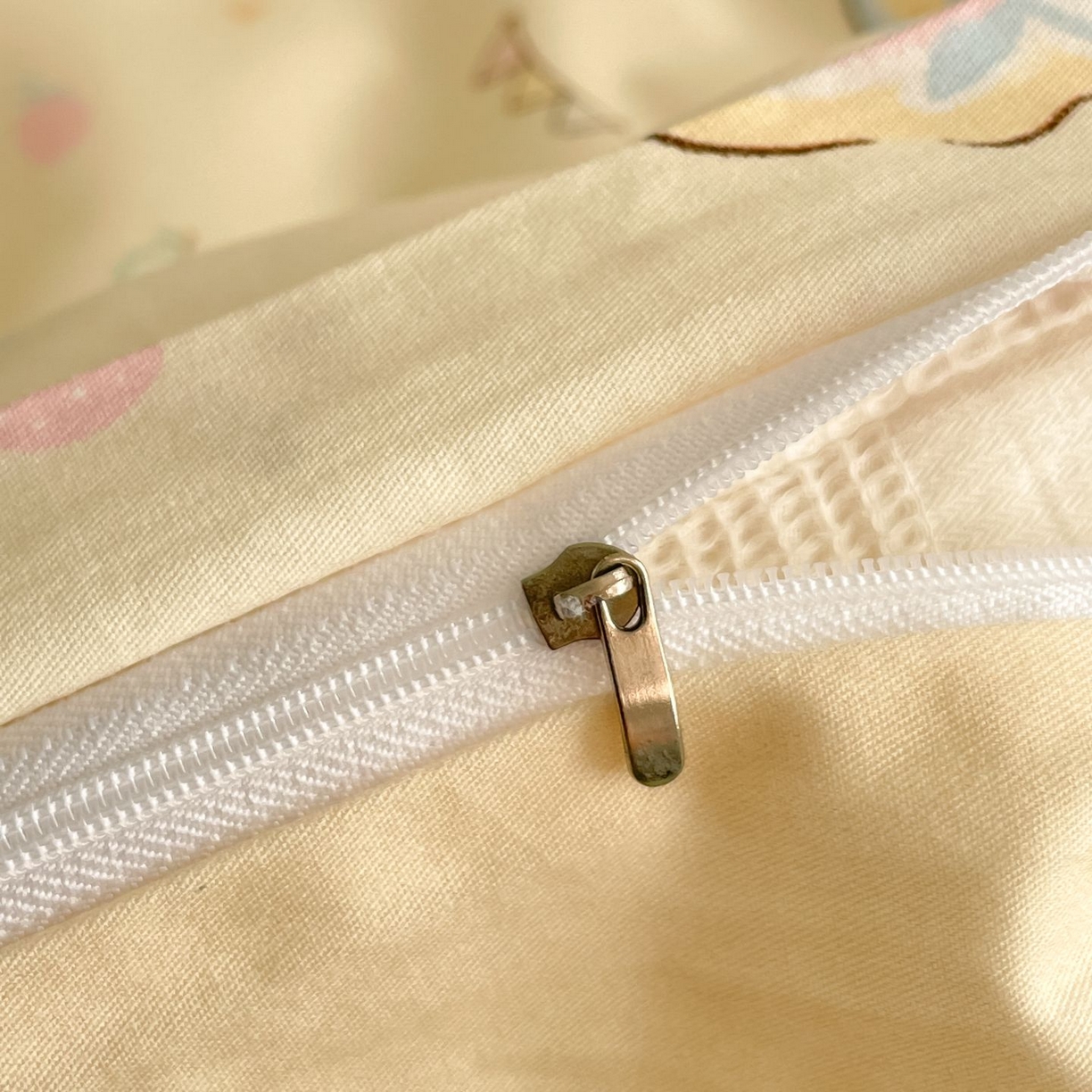 91家纺网 家纺一手货源 找家纺 寻米 2026新款春夏全棉13070印花四件套单品系列-单床笠 奇妙动物园