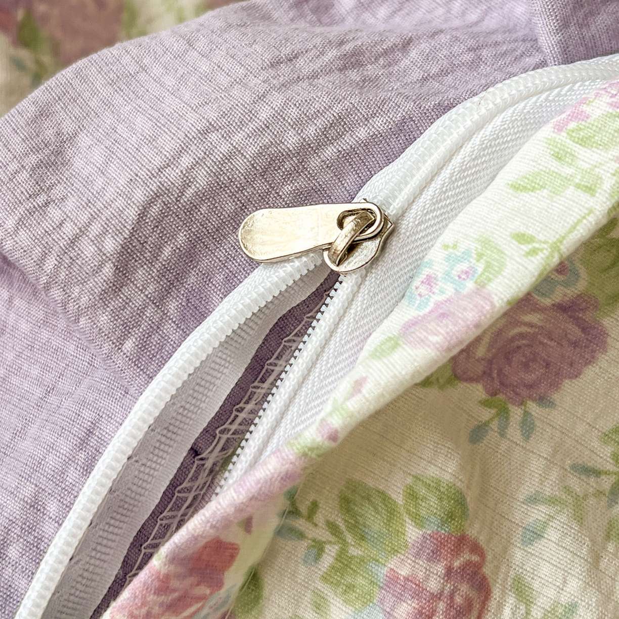 91家纺网 家纺一手货源 找家纺 美梦家纺 2026春夏新款云感皱皱纱床盖四件套 枝语花繁