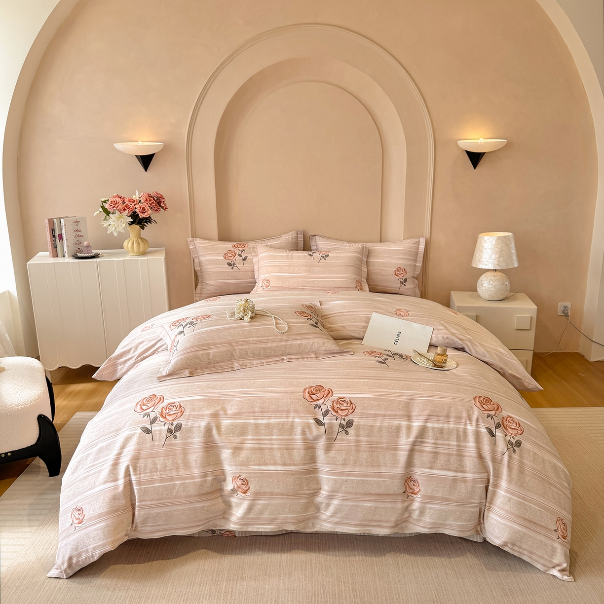 91家纺网 家纺一手货源 找家纺 （总）壹贝家纺 2026新款全棉磨毛四件套系列