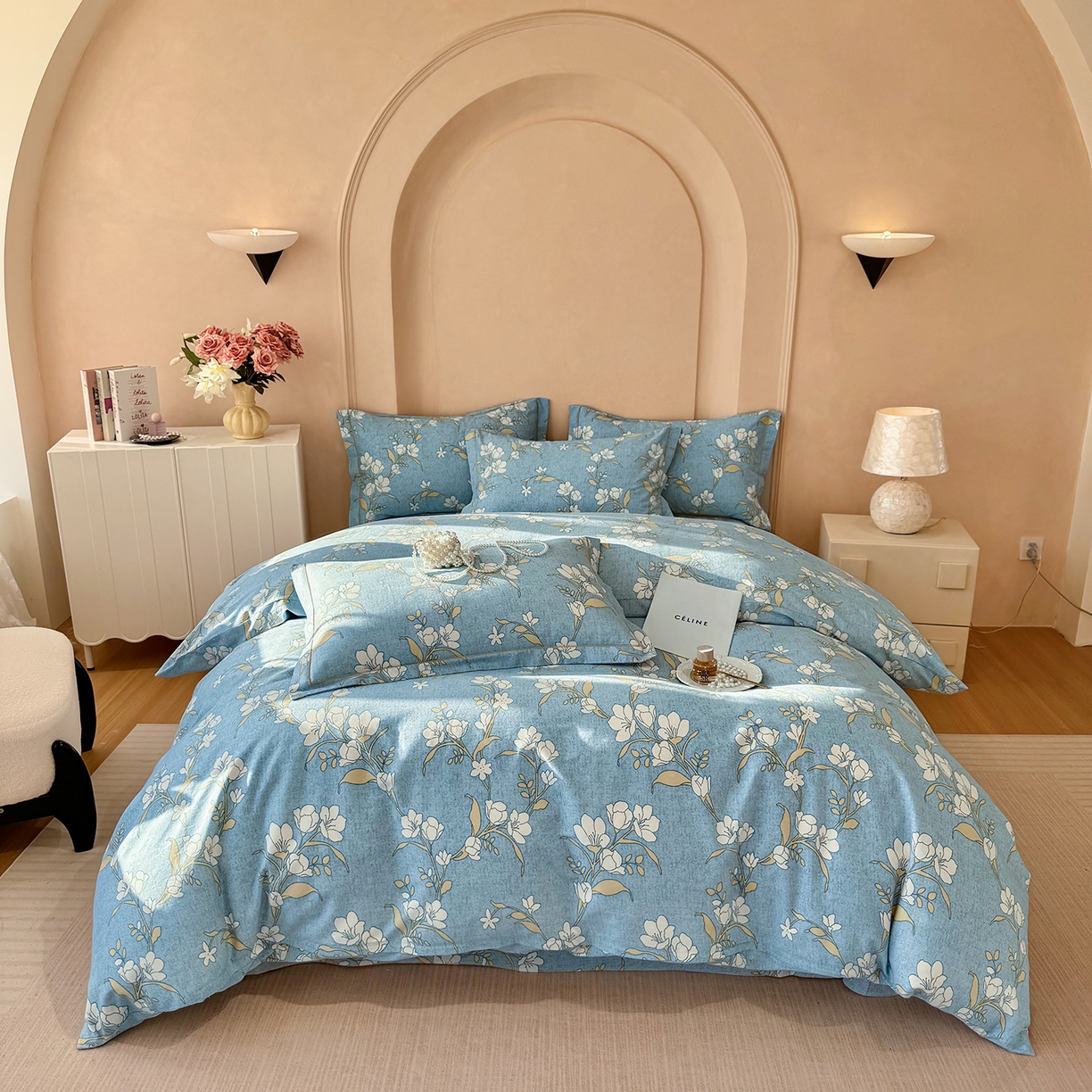 91家纺网 家纺一手货源 找家纺 （总）壹贝家纺 2026新款全棉磨毛四件套系列