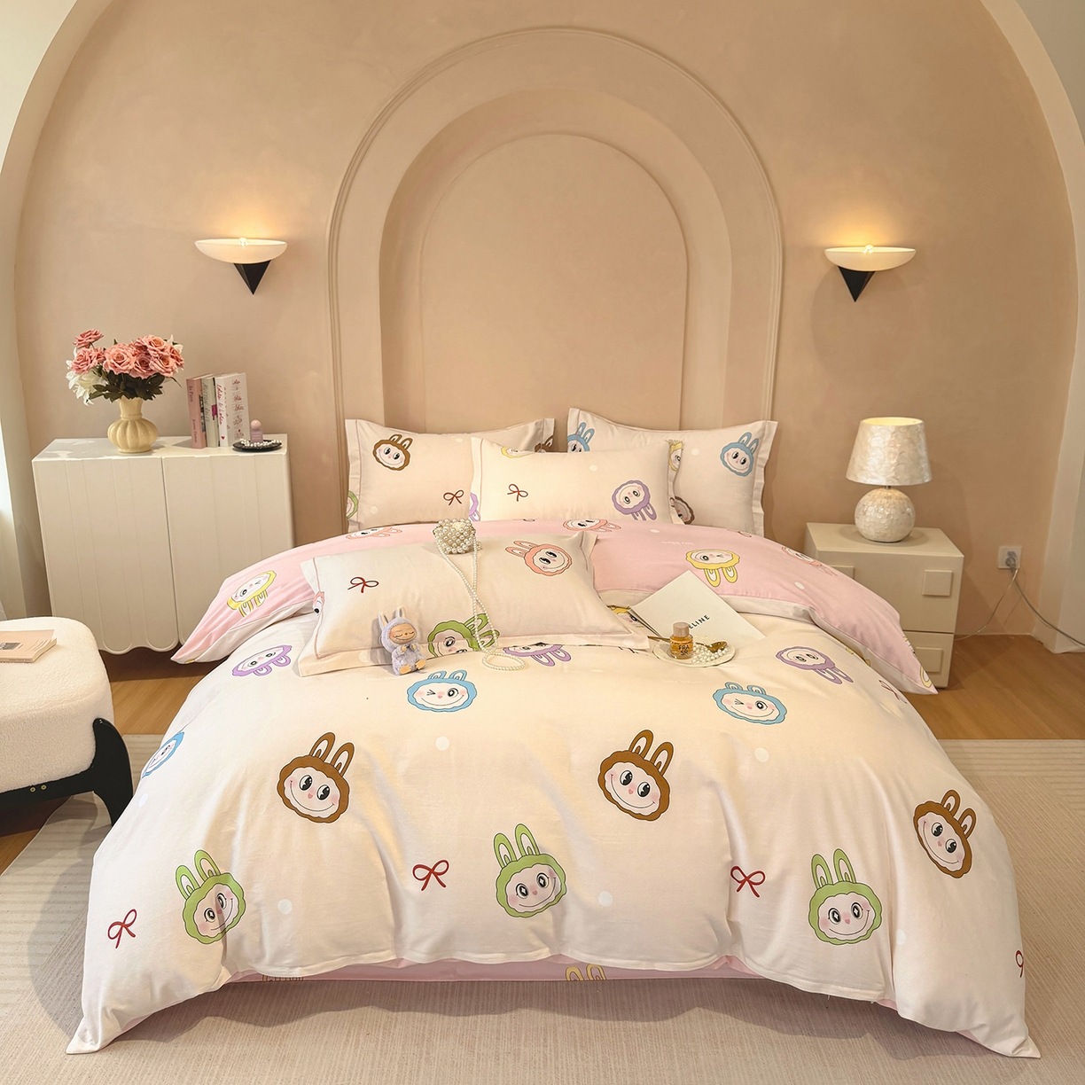 91家纺网 家纺一手货源 找家纺 （总）壹贝家纺 2026新款全棉磨毛四件套系列