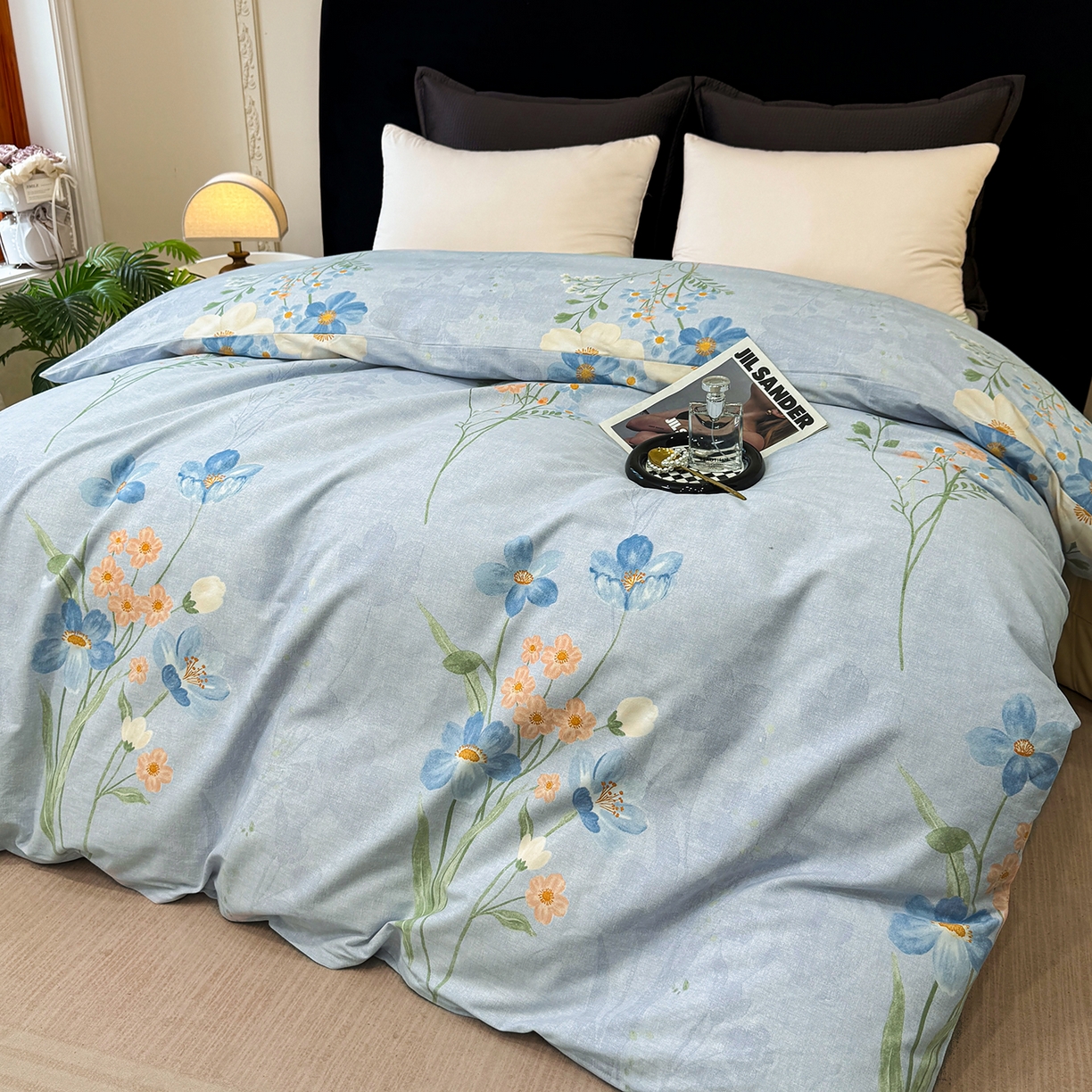 91家纺网 家纺一手货源 找家纺 （总）壹贝家纺 2026新款全棉磨毛单品被套系列