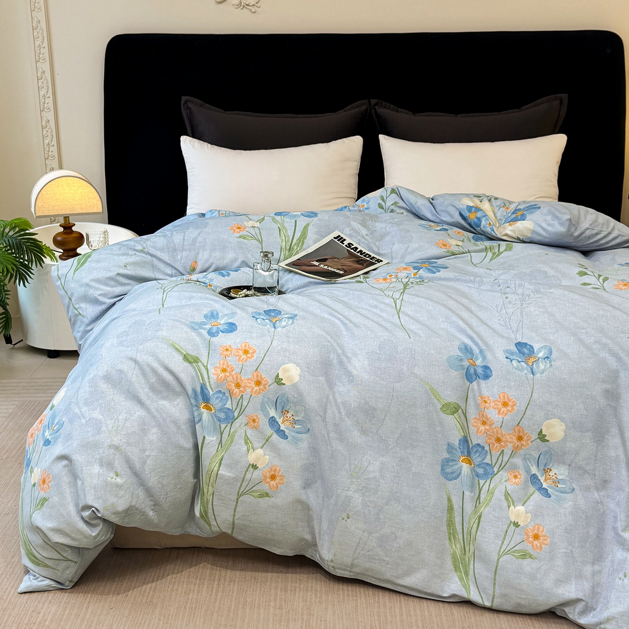 91家纺网 家纺一手货源 找家纺 （总）壹贝家纺 2026新款全棉磨毛单品被套系列