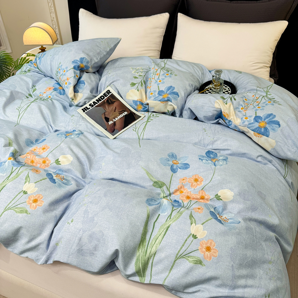 91家纺网 家纺一手货源 找家纺 （总）壹贝家纺 2026新款全棉磨毛单品被套系列