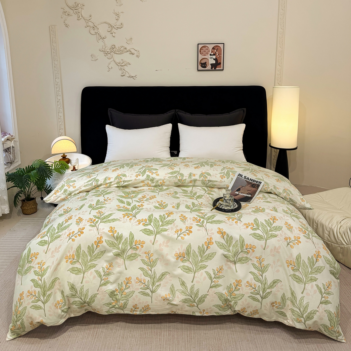 91家纺网 家纺一手货源 找家纺 （总）壹贝家纺 2026新款全棉磨毛单品被套系列